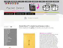 Tablet Screenshot of packitdirect.co.uk